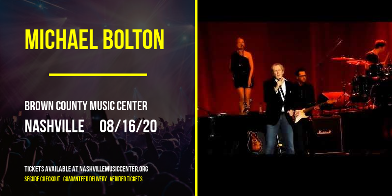 Michael Bolton at Brown County Music Center