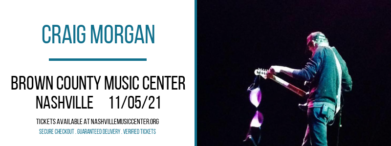 Craig Morgan at Brown County Music Center