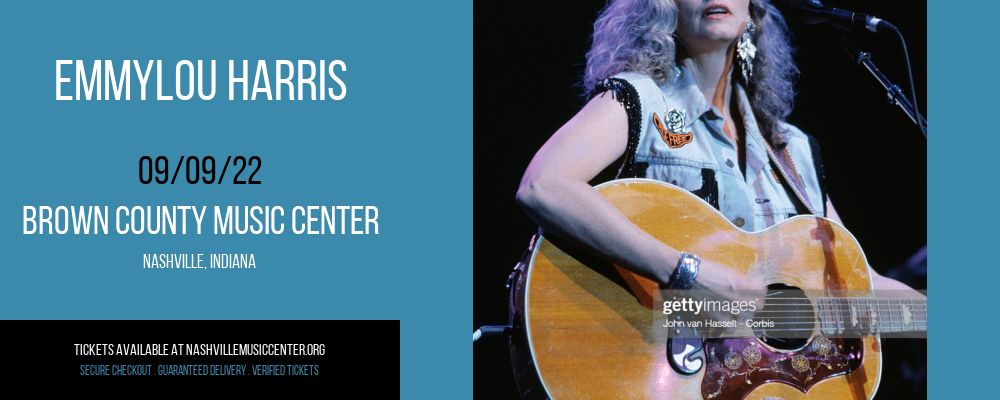 Emmylou Harris at Brown County Music Center