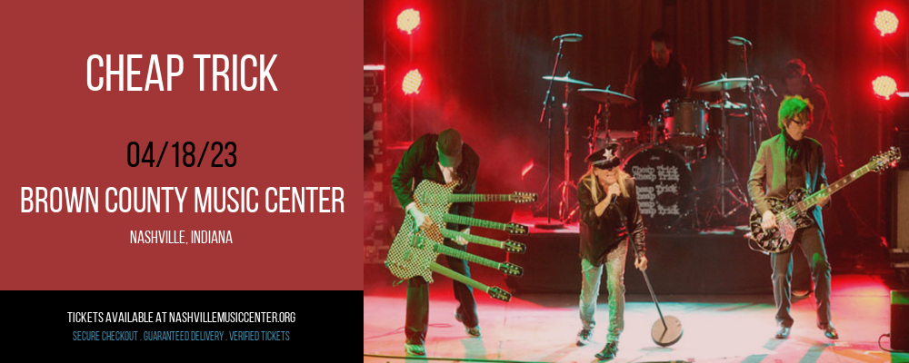 Cheap Trick at Brown County Music Center