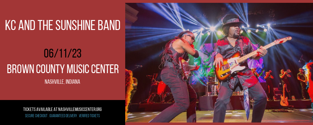 KC and The Sunshine Band at Brown County Music Center tickets KC and The Sunshine Band at Brown County Music Center