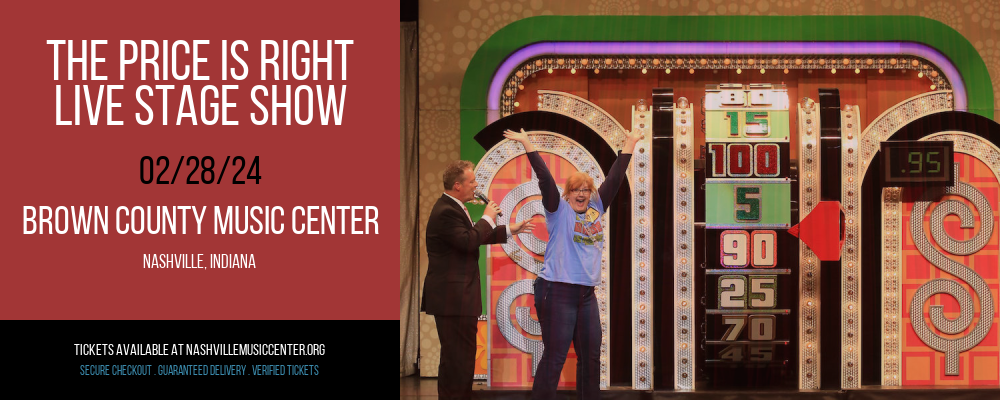 The Price Is Right - Live Stage Show at Brown County Music Center