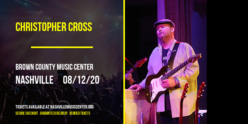 Christopher Cross at Brown County Music Center tickets Christopher Cross at Brown County Music Center