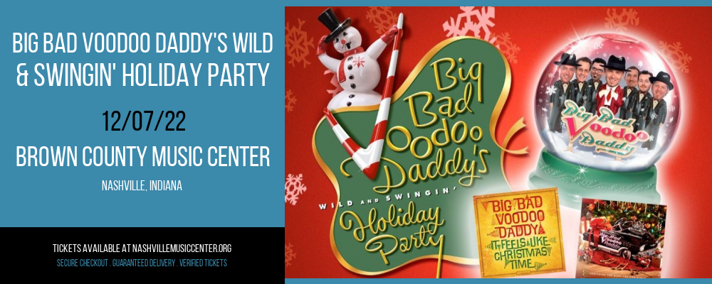 Big Bad Voodoo Daddy's Wild & Swingin' Holiday Party at Brown County Music Center