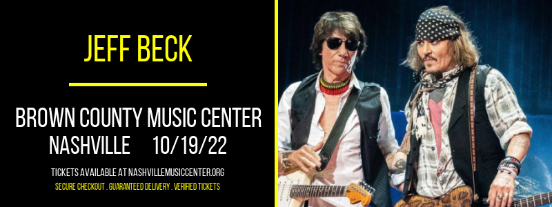 Jeff Beck at Brown County Music Center