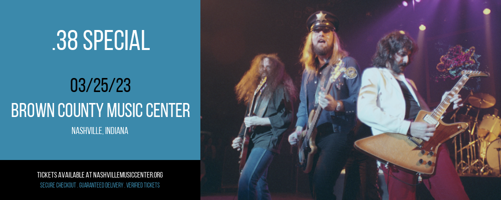.38 Special at Brown County Music Center tickets .38 Special at Brown County Music Center