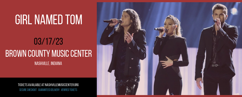 Girl Named Tom at Brown County Music Center tickets Girl Named Tom at Brown County Music Center