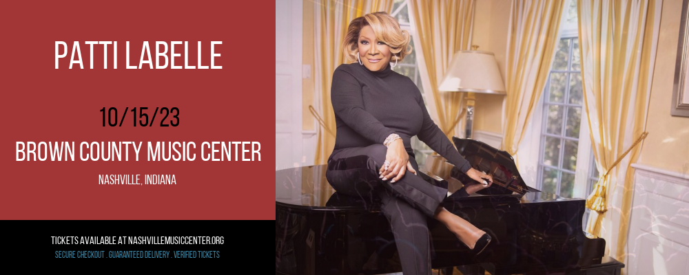 Patti LaBelle at Brown County Music Center