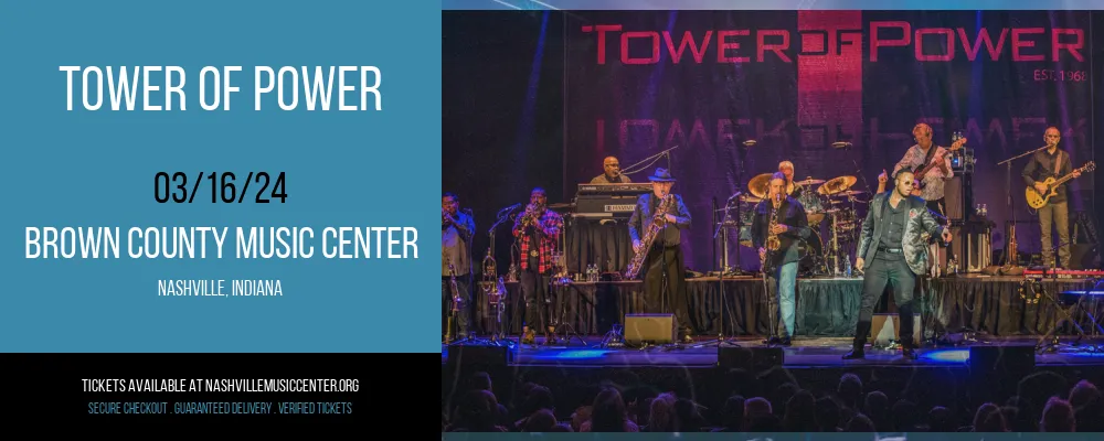 Tower of Power at Brown County Music Center