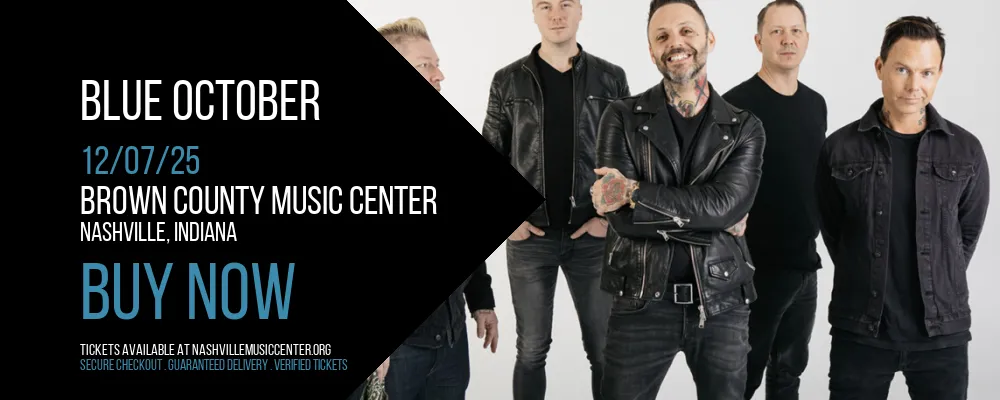 Blue October at Brown County Music Center