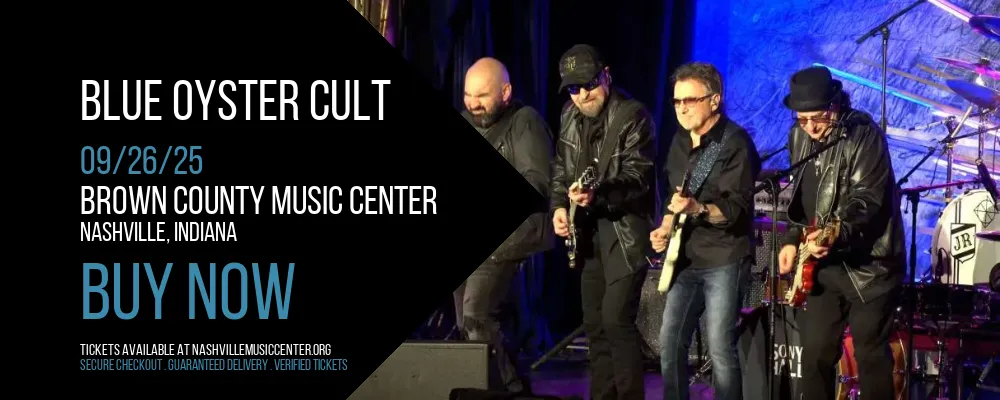 Blue Oyster Cult at Brown County Music Center