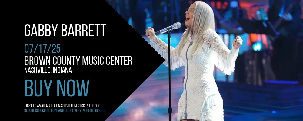 Gabby Barrett at Brown County Music Center