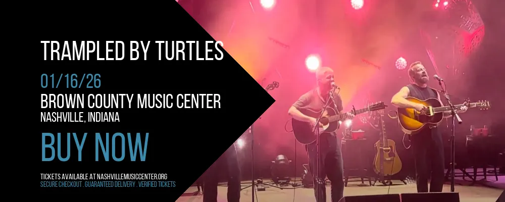 Trampled by Turtles at Brown County Music Center