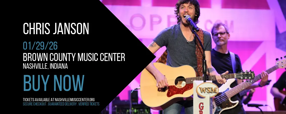 Chris Janson at Brown County Music Center