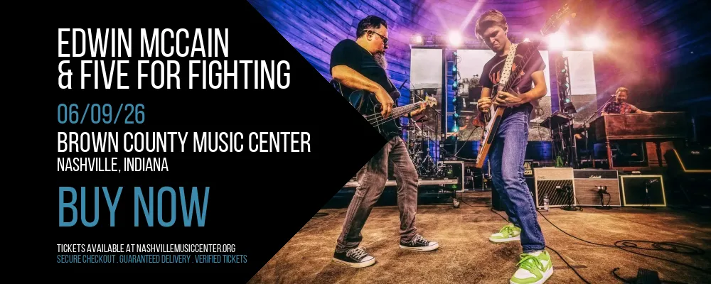 Edwin McCain & Five for Fighting at Brown County Music Center