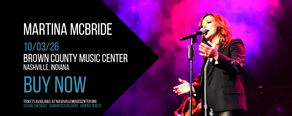 Martina McBride at Brown County Music Center