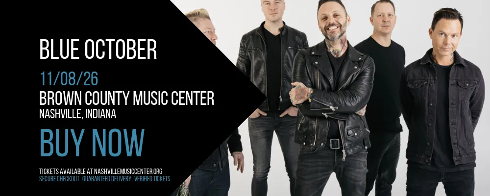Blue October at Brown County Music Center